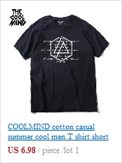 THE COOLMIND, хлопок, короткий рукав, с принтом фукуса, забавная Мужская футболка, повседневная, Круглый ворот, свободная, летняя футболка для мужчин, топы, футболки