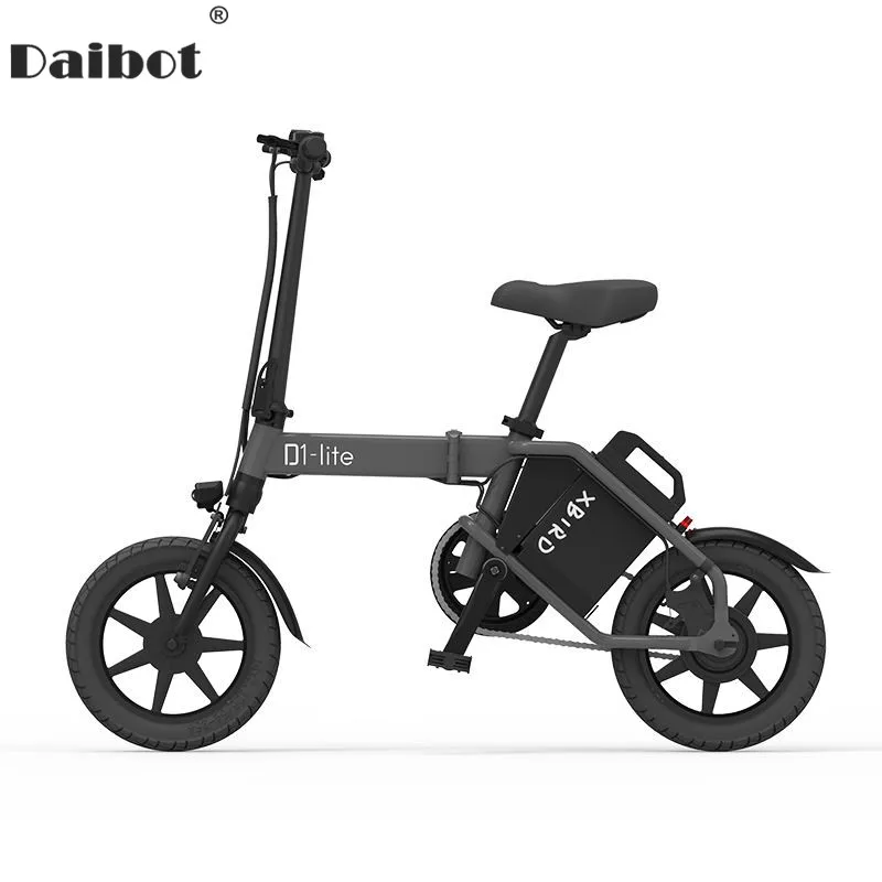 Daibot Портативный электрический велосипед 14 дюймов два колеса Электрический