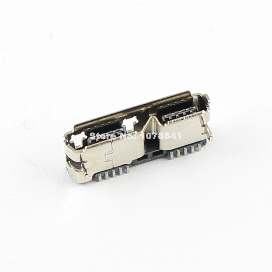 100 шт. Новый высокое качество микро USB 3 0 Женский 10 булавки SMT SMD Разъем гнездо