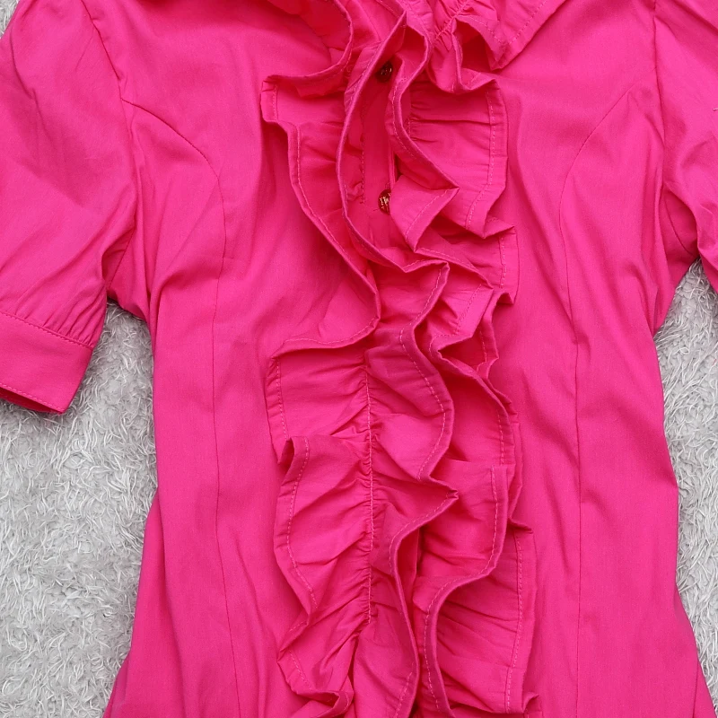 Лето 2018 Женские Элегантные повседневные топы из органической кожи с коротким