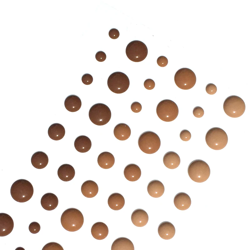 

Набор наклеек-горошек из смолы 54 штуки