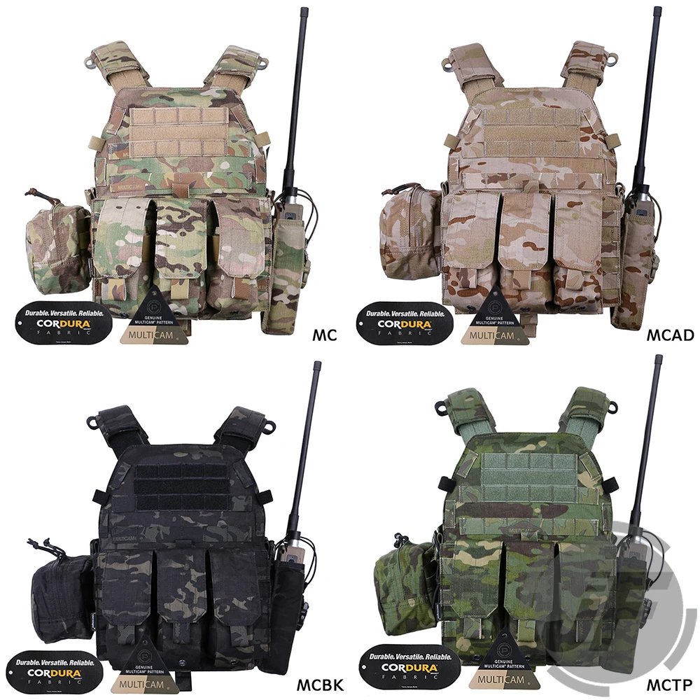 Emerson Тактический модульный MOLLE LBT-6094A несущая пластина EmersonGear LBT 6094A боевой жилет w/M4 M16 5,56. 223 сумки для журналов
