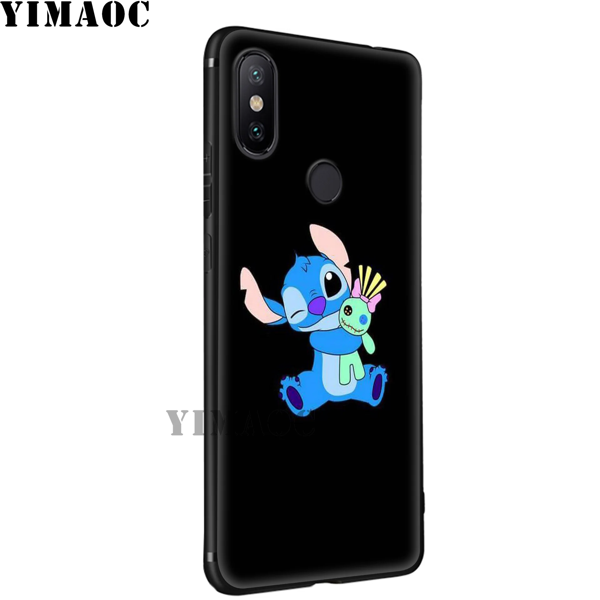Yimaoc с рисунком из мультфильма Лило Стич Мягкий силиконовый чехол для Xiaomi Redmi 7A Note 7