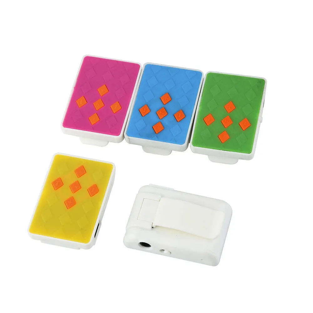 USB мини mp3 плеер с клипсой поддержка карт Micro TF 32 ГБ гарнитура медиаплеер