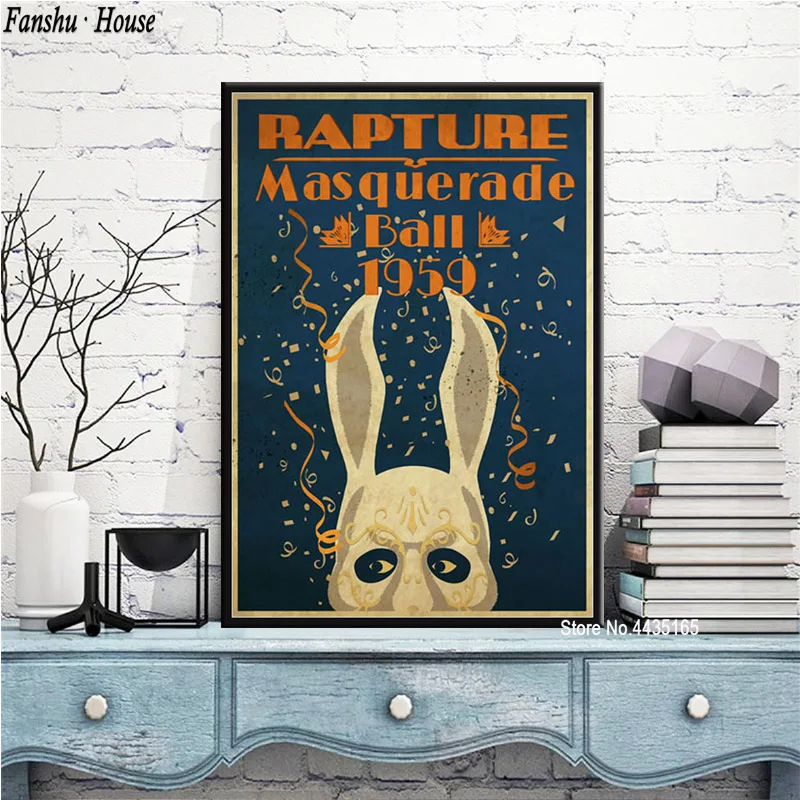 Постер Bioshock Rapture видео игра кино плакаты и принты Холст Картина Настенная