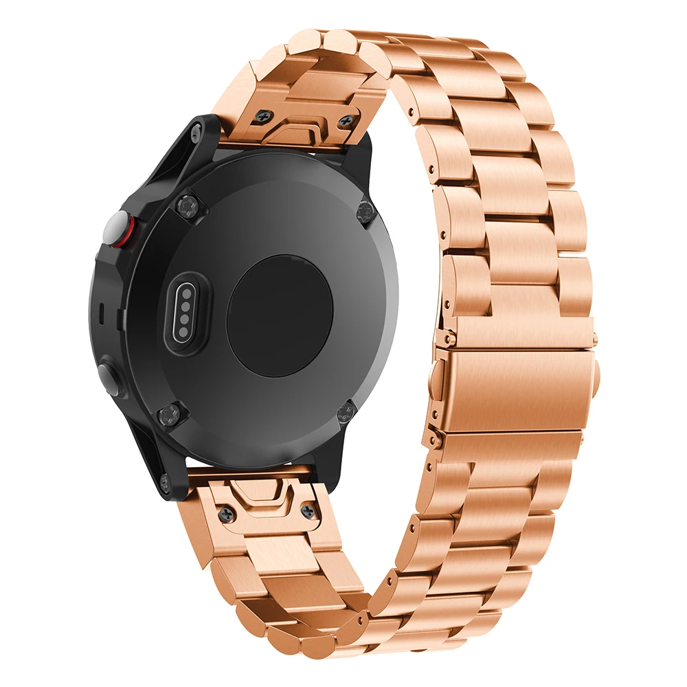 26 22 20 мм ремешок для часов Ремешок для Garmin Fenix5 6/5X 5S 3 3HR часы Quick Release easy fit нержавеющая сталь Миланская петля ремешок