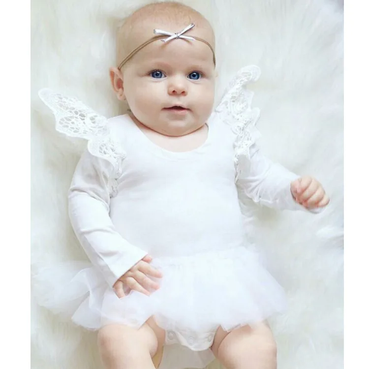 2017 Детские хлопковые боди платье новорожденных Костюмы на день рождения