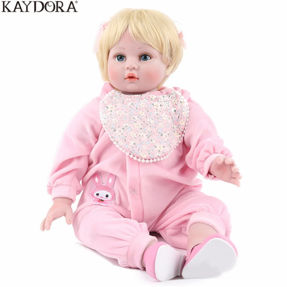 KAYDORA Кукла Reborn Baby 22 дюйма 55 см Виниловая кукла боди Игрушки для девочек и