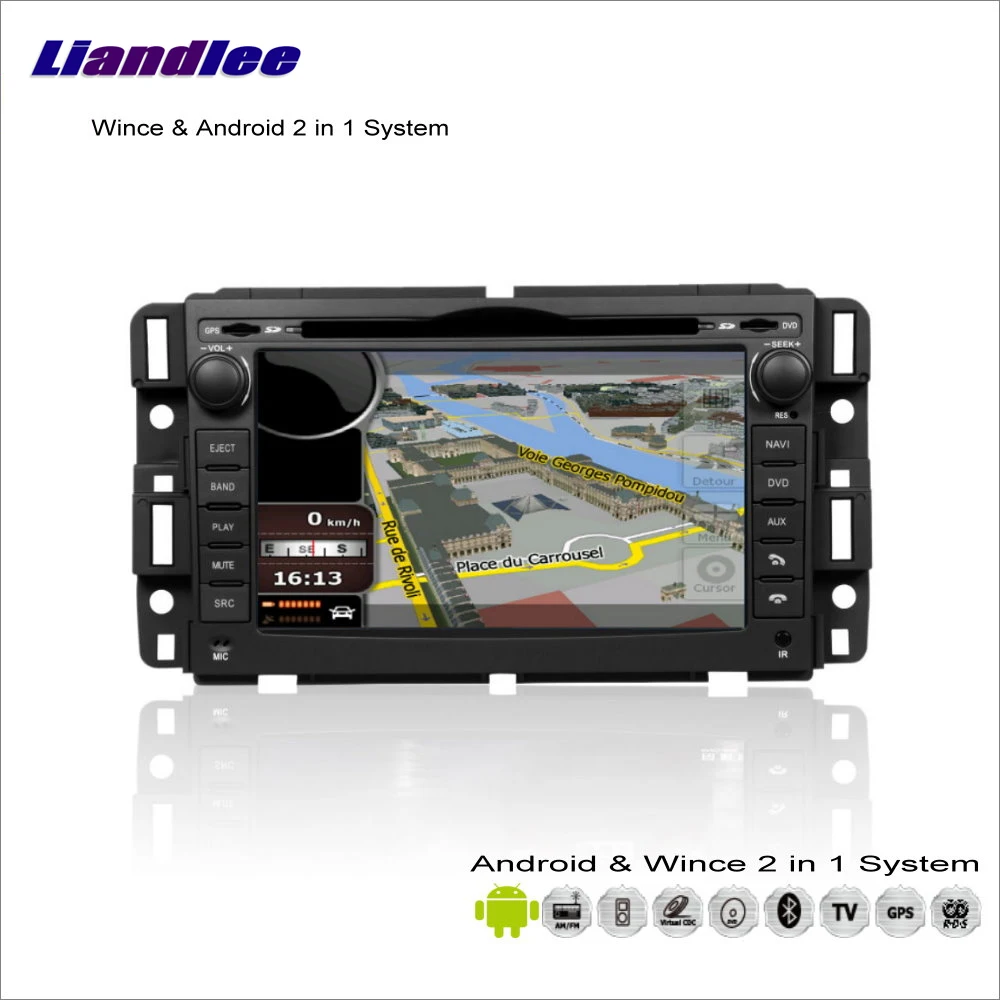 Liandlee Для Chevrolet Cobalt/для Pontiac G5 стремление к 2004~ 2010 радио CD DVD плеер gps-навигатор Wince& Android Системы