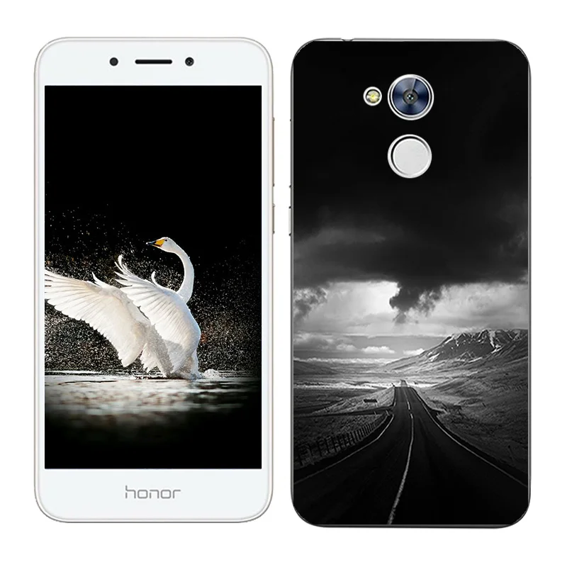 Модный мягкий чехол из ТПУ для huawei Honor 6A, силиконовый чехол для huawei Honor 6A, чехол с изображением пейзажа, чехол для huawei 6A, сумка
