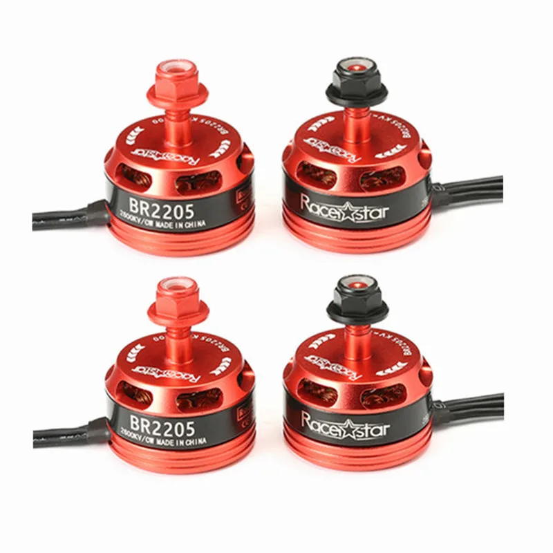 Горячая 4 шт. Racerstar Racing Edition 2205 BR2205 2600KV 2-4S CW/CCW бесщеточный двигатель для QAV250 ZMR250 260 280 Multirotors