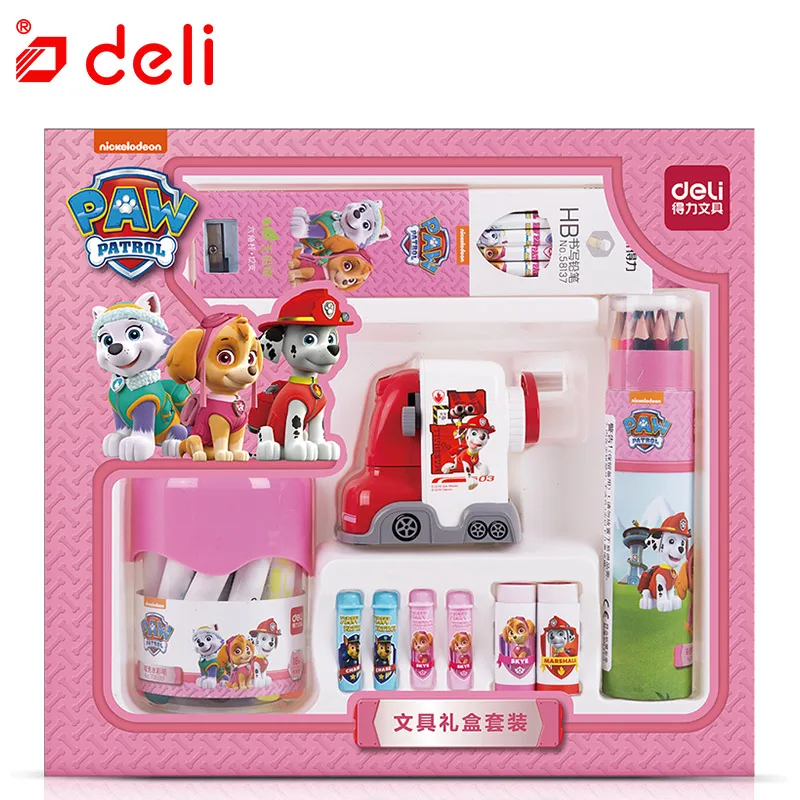 Deli Канцелярский набор милый собачий узор студенческий Обучающий