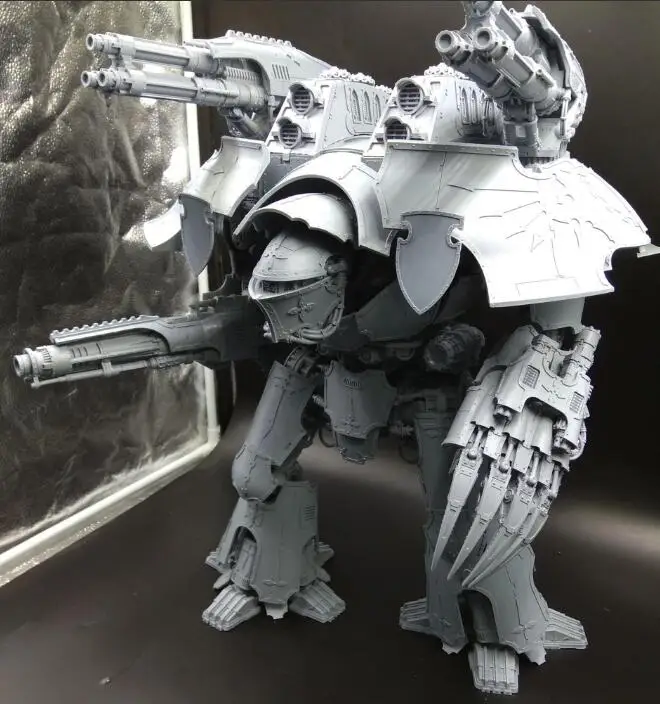 Марс шаблон Warlord Titan-целые биты с головой и 4 оружия-в разобранном виде