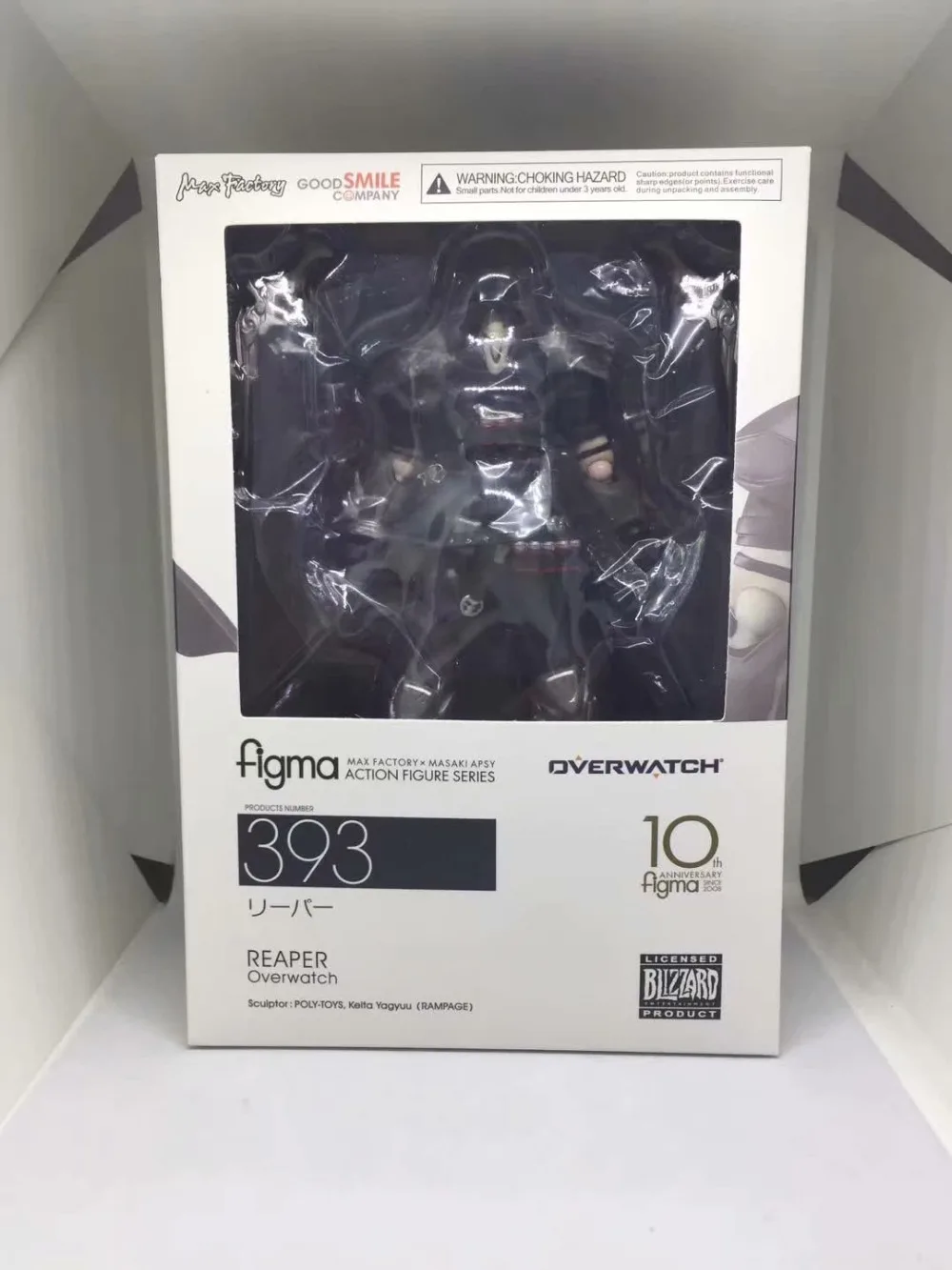 393 Overwatch reaper экшн-фигурка серии ПВХ фигурка Коллекционная модель игрушки кукла подарок 17 см