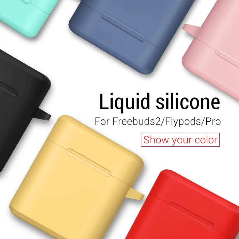 PZOZ силиконовый чехол для наушников huawei Freebuds 2 Pro Honor FlyPods Pro зарядка Противоскользящий слот Мягкий защитный чехол силиконовый