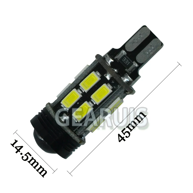10 шт. Высокая мощность T15 Canbus неполярный 5 Вт 280MA 16 SMD 5630 светодисветодиодный W16W без