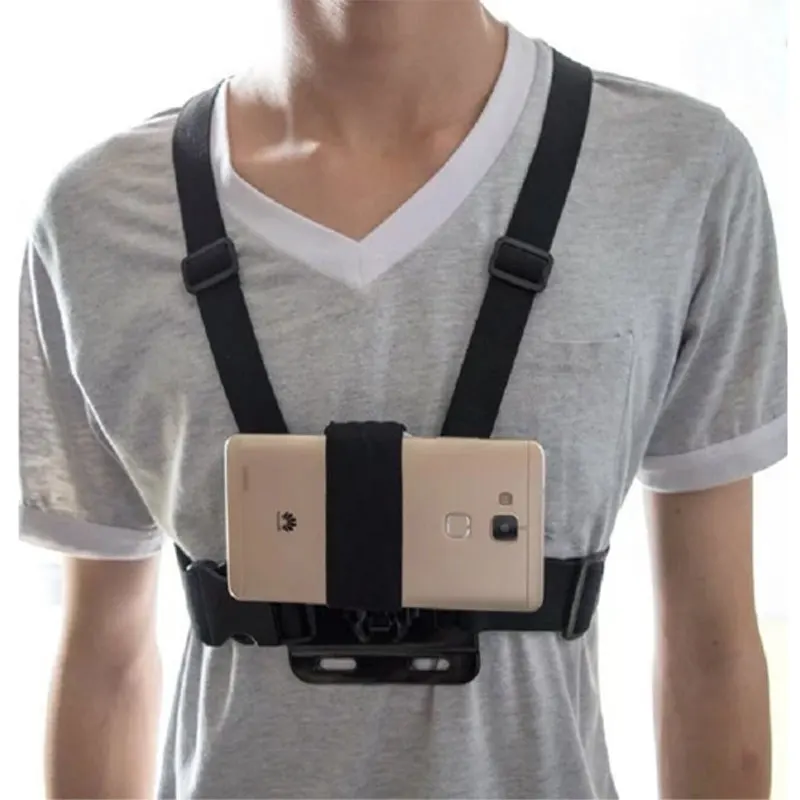 Универсальный держатель для телефона ремешок головы нагрудный ремень на
