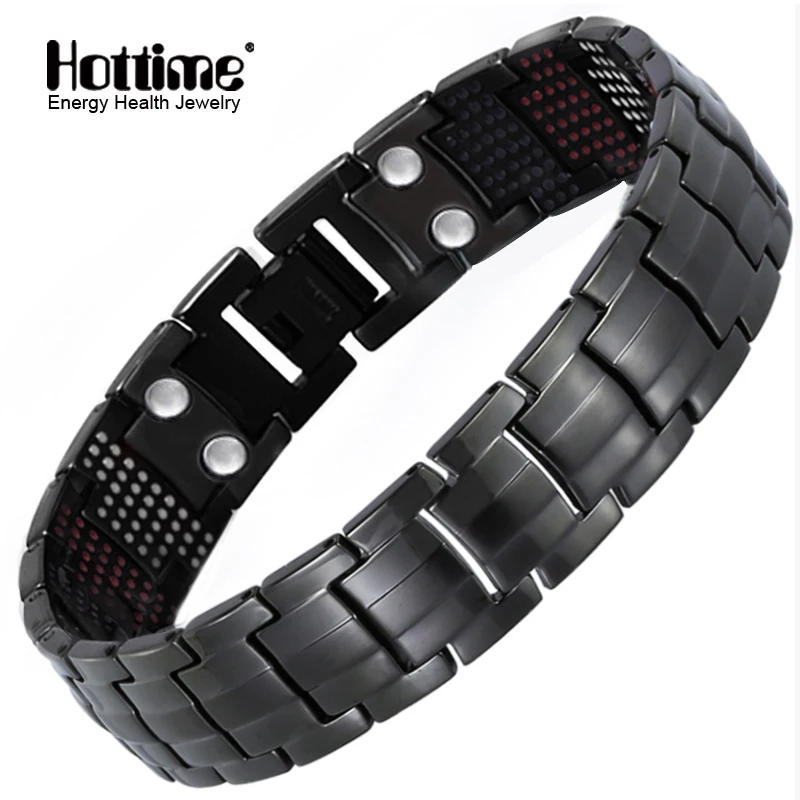 Модный браслет Hottime для мужчин магнитный заживления кровяное давление
