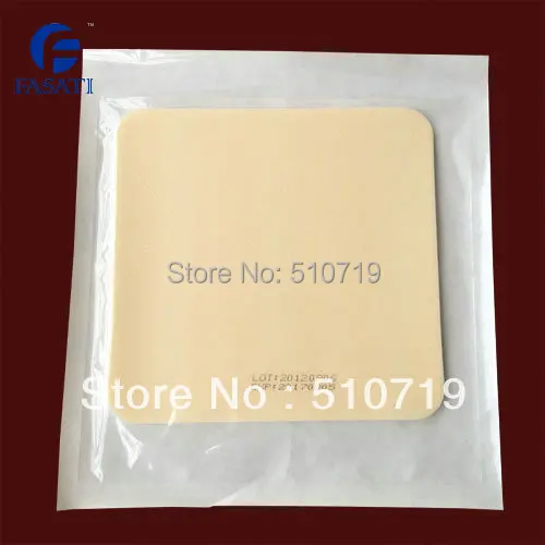 1pcs 15cm*15cm wound care medical foam dressings adhesive absorbent wounds surgical Bedsore treatment biatain mepilex|dressing red|foam piecesfoam