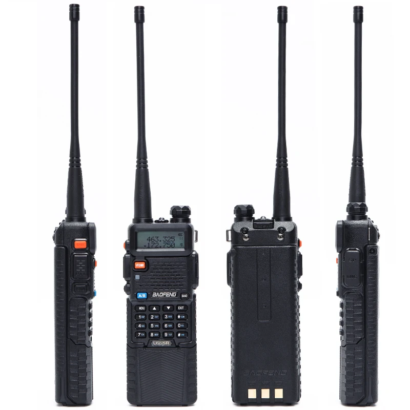 4 шт. двусторонняя рация BaoFeng 3800 мАч VHF/UHF 136 174 и 400 520 МГц|Рации| |