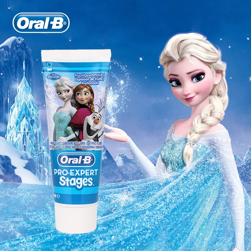 Детская зубная паста Oral B Pro expert Stage с низким коэффициентом потускнения без