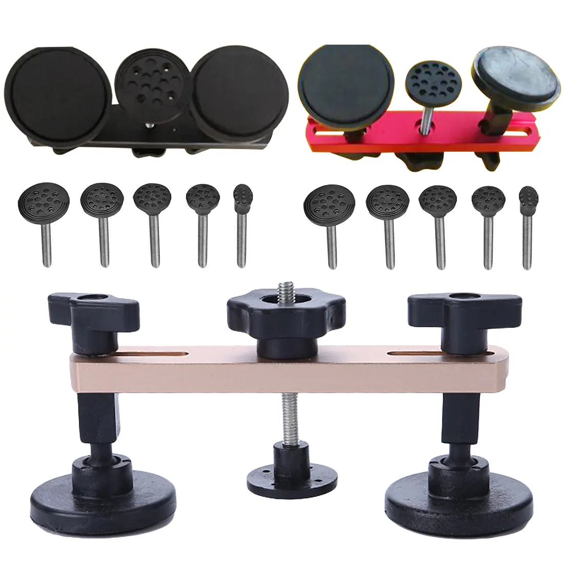 

Car Dent Repair Tools Newly Design Pulling Bridge Dent Removal Hand Tool Set