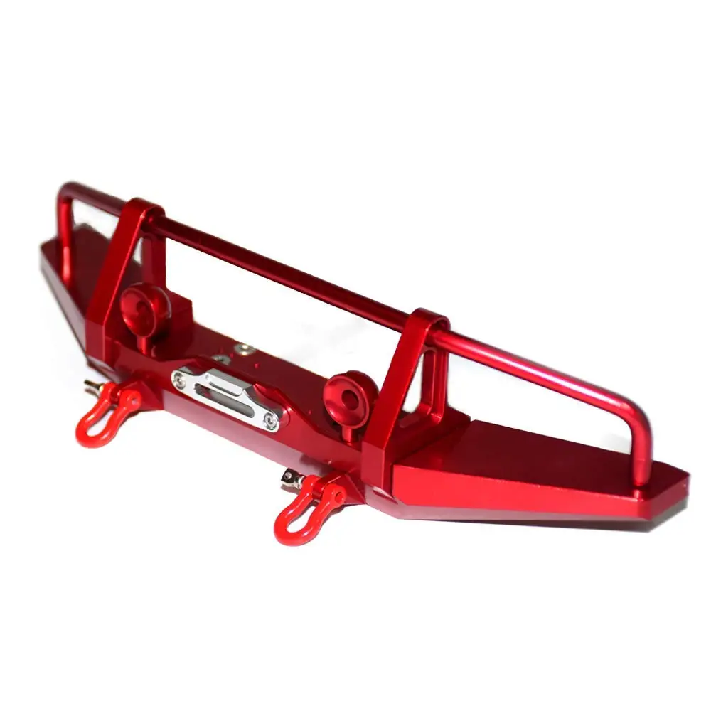 DJX металлический передний бампер для 1/10 Traxxas TRX 4 осевой 90046 SCX10 RC4WD Запчасти