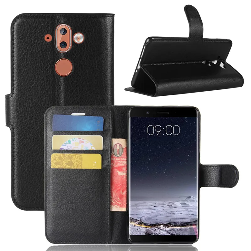 Чехол книжка для Nokia 8 Sirocco Роскошный чехол из искусственной кожи телефона Nokia8 TA 1042
