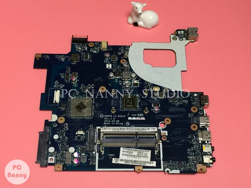 PCNANNY NBC0Y11001 NB. C0Y11.001 Q5WT6 LA-8531P для шлюза NE51B19u Acer aspire E1-521 материнская плата основная DDR3
