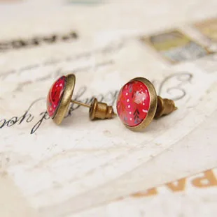 12 парт/лот маленькие этнические серьги-гвоздики в стиле ретро богемные серьги 10