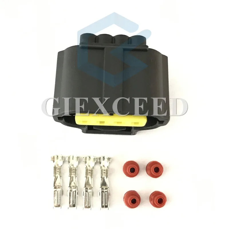 2 комплекта 4 Pin 178399-2 184046-1 Женский дроссельной заслонки Датчик разъем TPS соединитель для Toyota 1JZ-GTE 2JZ-GTE водонепроницаемый автомобильное контактное гнездо