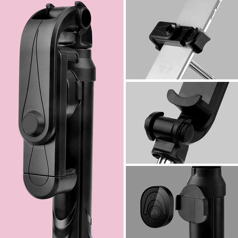 Беспроводная селфи палка 4 в 1 с Bluetooth и пультом дистанционного управления для iPhone