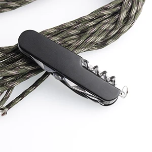 3 Colors Multifunctional Swiss Knife Folding Pocket Knife Camping Survival Outdoor EDC Hand Tools CHSW048Y - Цвет: black