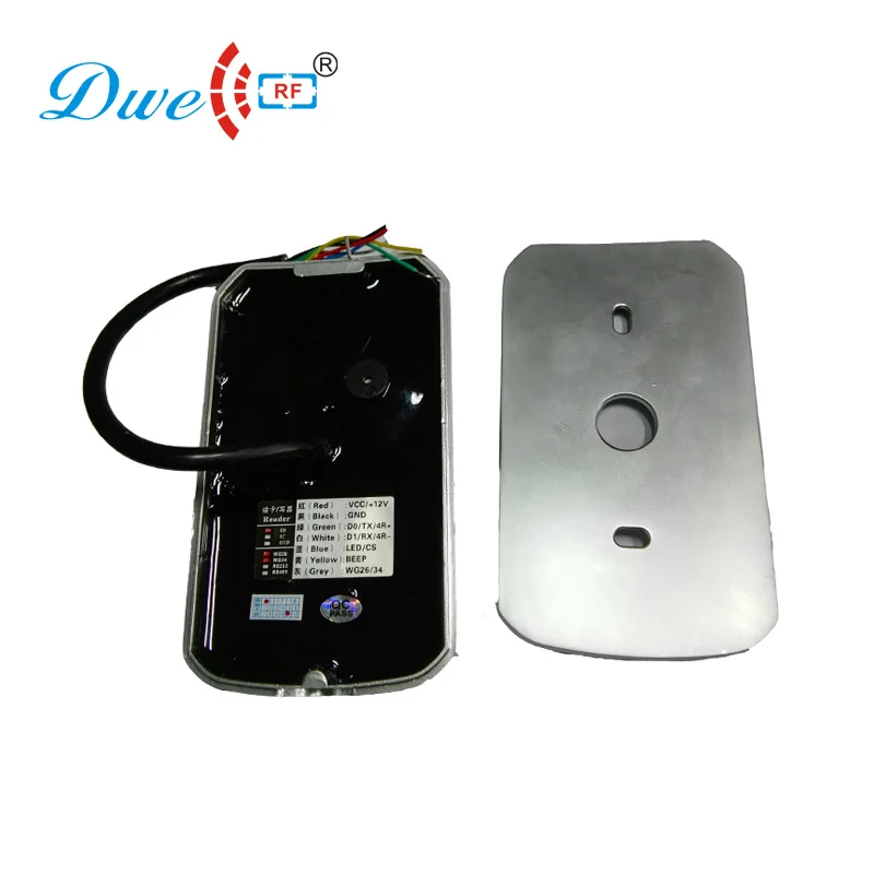

Rfid card access tag reader emid chip scanner rainproof metal reader