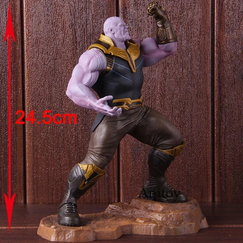 Marvel Мстители Бесконечность войны танос Artfx+ Статуя 1/10 масштаб предварительно pained танос Мстители Endgame фигурка Коллекционная модель игрушки