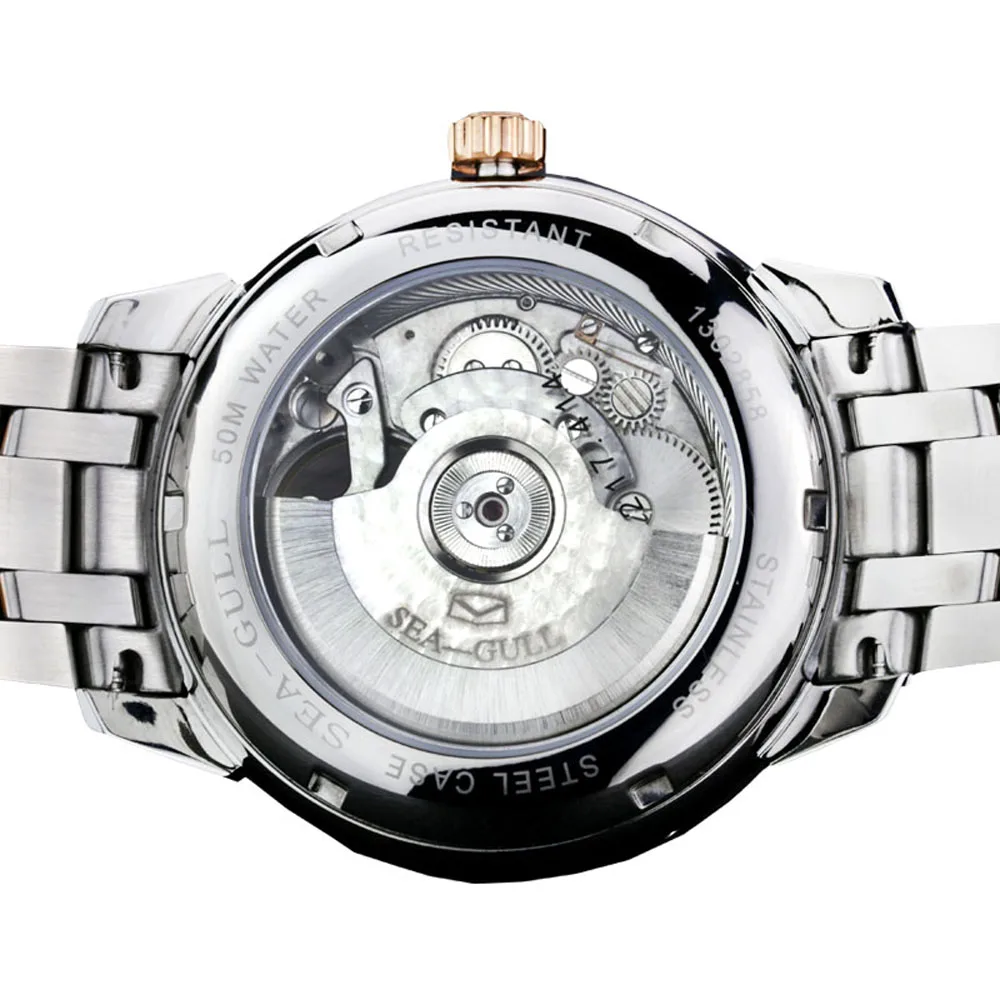 

Genuine Sea-gull 217.414 Automatic Mechanical Men's Watch Self Winding