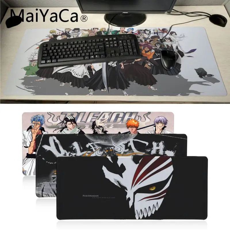 

MaiYaCa New Design BLEACH High Speed New Mousepad Rubber Mouse Durable Desktop Mousepad Game Gaming For CSGO DOTA Mouse Pad