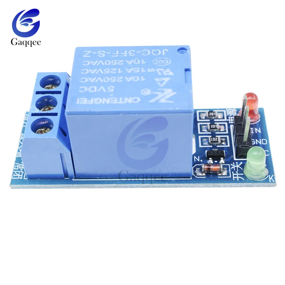 2 шт./лот 5 в постоянного тока 1 канальное реле низкого уровня для Arduino AVR DSP ARM MCU AC 220