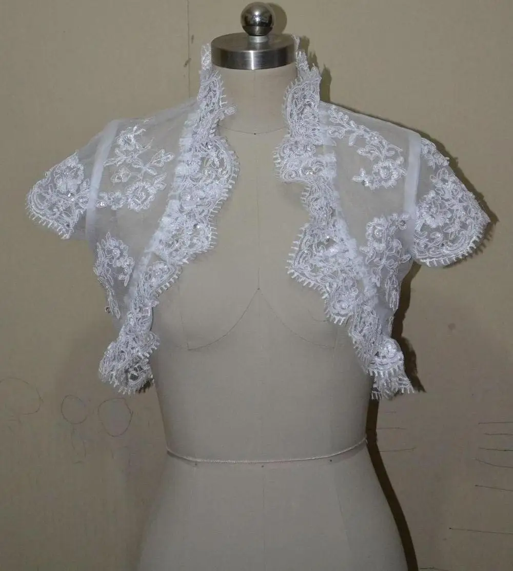 Новый дизайн 2021 Тюль с аппликацией свадебное платье куртка Свадебные аксессуары