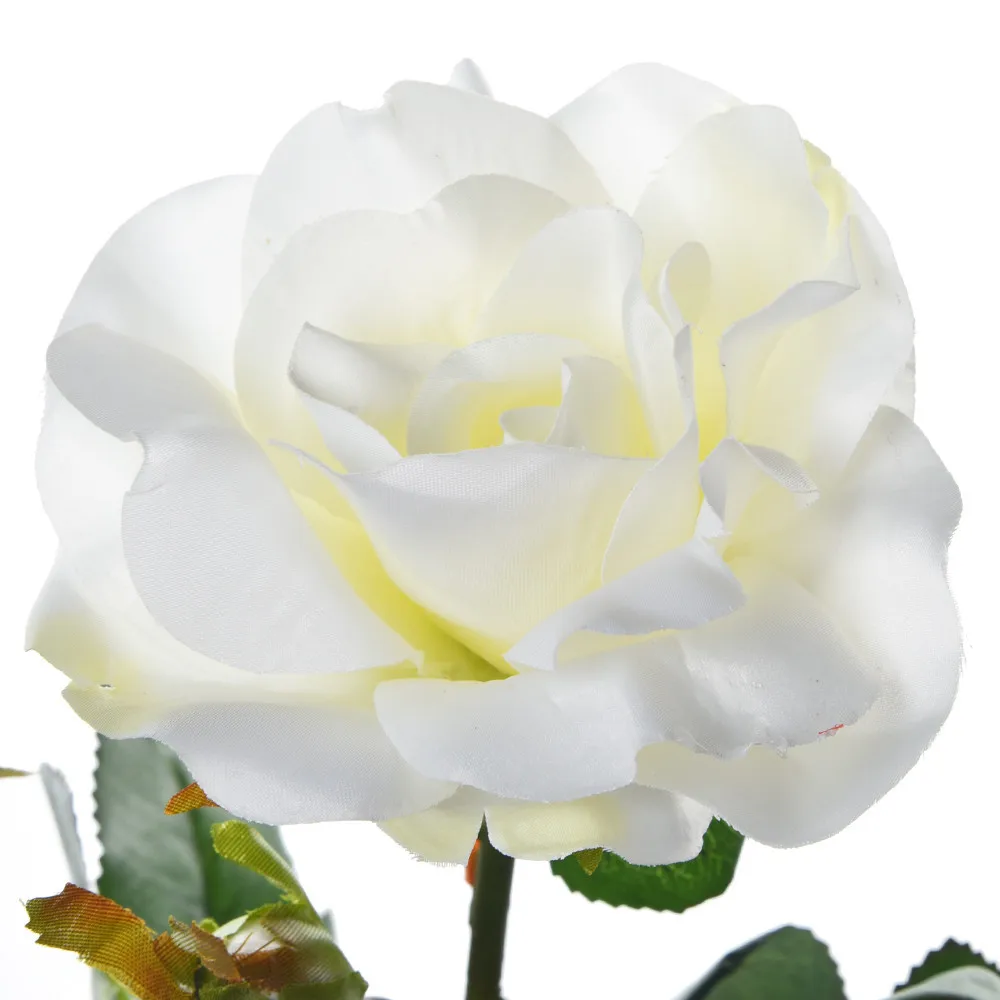 3 головы белый цветок розы солнечный светильник светодиодный декоративный