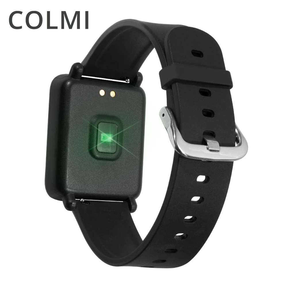 Смарт часы COLMI M28 для спорта и фитнеса цветной экран IP68 браслет с вибрацией