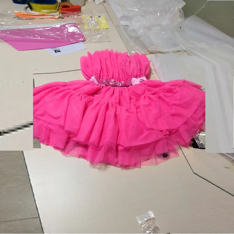 Новинка лета 2019 красные вечерние платья без бретелек модные Клубные мини а