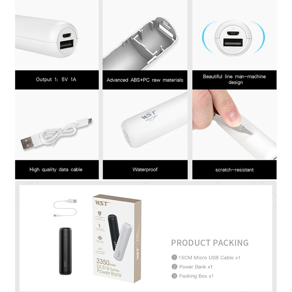 Caseier 3350 MAh мини-панель солнечных батарей Мощность банк для iphone X 7 8 Портативный Зарядное устройство быстрой зарядки Мощность банка для samsung S8 Комплекты внешних аккумуляторов