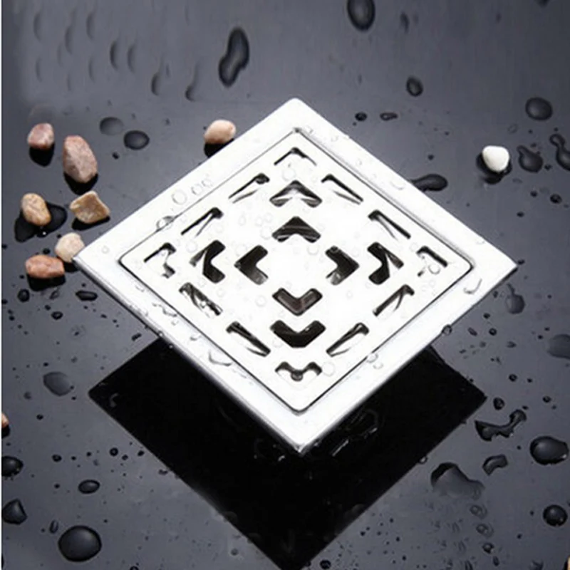 Новинка бесплатная доставка 10 см хромированный Слив для пола аксессуары ванной