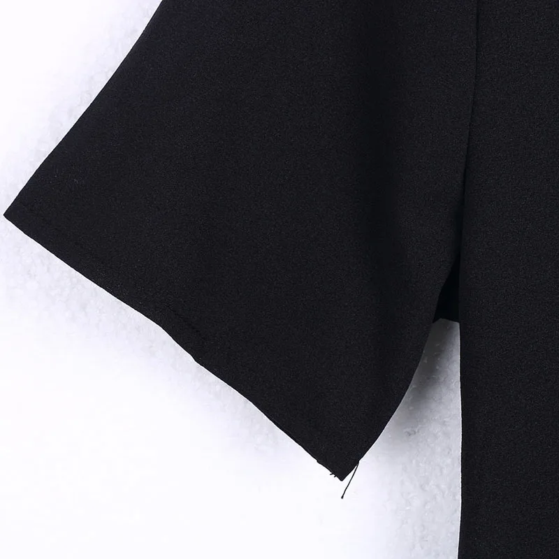 Модные повседневные летние женские футболки тонкий пуловер с коротким рукавом и