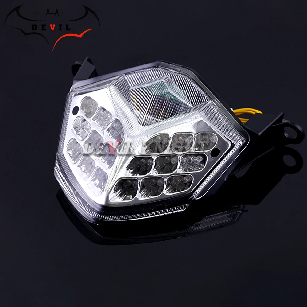 Для Kawasaki Ninja ZX-10R 6R 2008 2009 2010 08 задний фонарь Тормозные Сигналы поворота встроенная