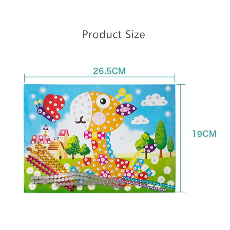 10 шт. детский Развивающий пазл-мозаика | Игрушки и хобби