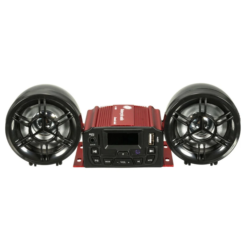 12V IP65 мотоцикл аудио дистанционный Управление два динамика - Цена: 4 975,09 руб.