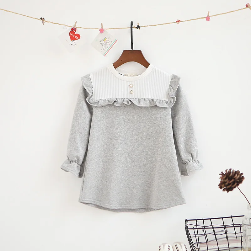 От 2 до 7 лет Новинка 2017 г. оптовая продажа осень хлопок Длинные рукава Обувь для