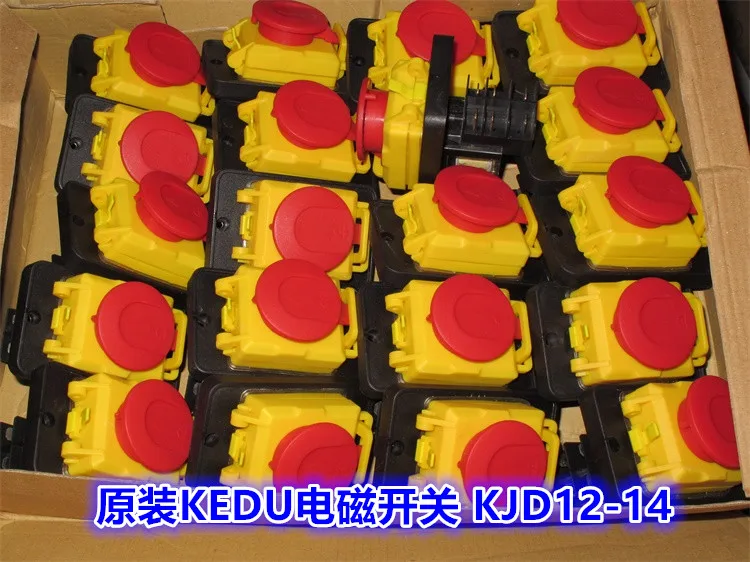 KEDU KJD12-14 250V 6-Пен старт/стоп нет вольт релиз кнопочный переключатель общего в мастерской и металлоконструкции машины